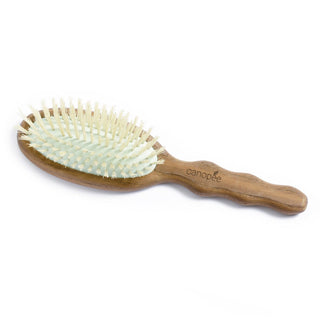 Canopee Medium Pneumatic Hairbrush with White Bristles Hair Brush Altesse 