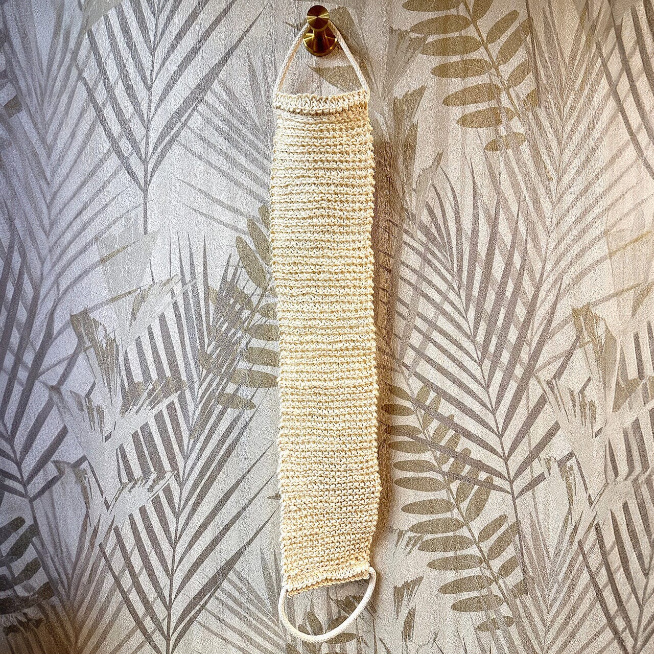 Baudelaire Sisal Back Scrubber Exfoliating Sponge Baudelaire
