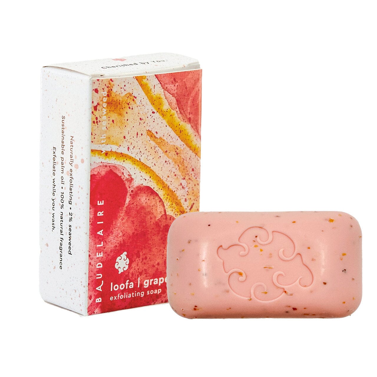 Baudelaire Loofa Exfoliating Soap Exfoliating Soap Baudelaire Grapefruit