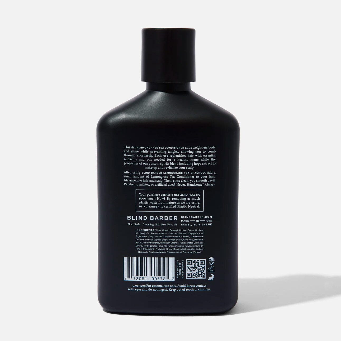 Blind Barber Lemongrass Tea Hair Conditioner Hair Conditioner Blind Barber