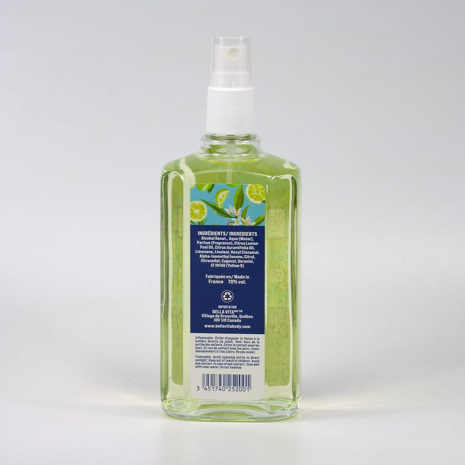 Bella Vita Hespéridée Classique Eau de Cologne Perfume & Cologne Bella Vita
