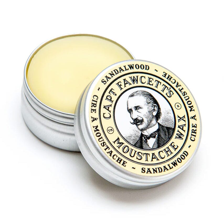 Captain Fawcett Moustache Wax, Sandalwood Moustache Wax Captain Fawcett