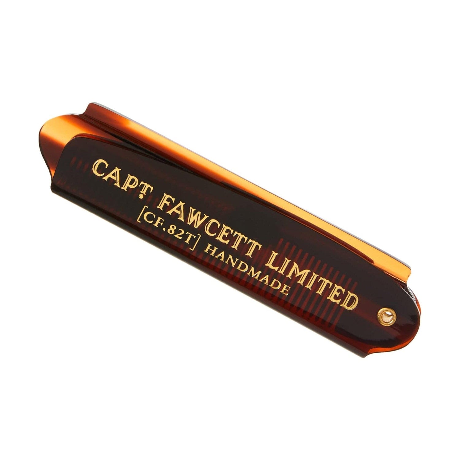 Captain Fawcett Folding Pocket Beard Comb Beard Comb Captain Fawcett