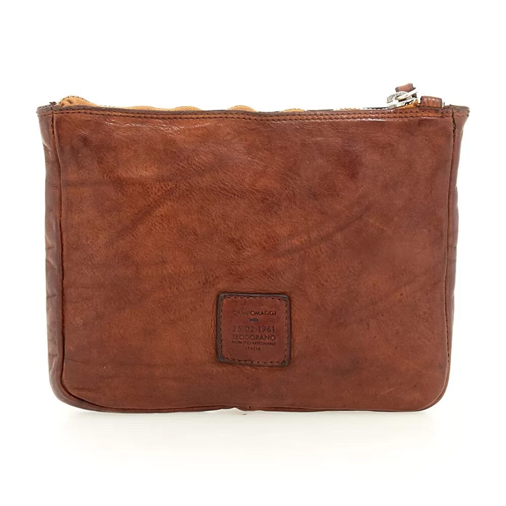 Campomaggi Arenite Leather Pouch Leather Bag Campomaggi