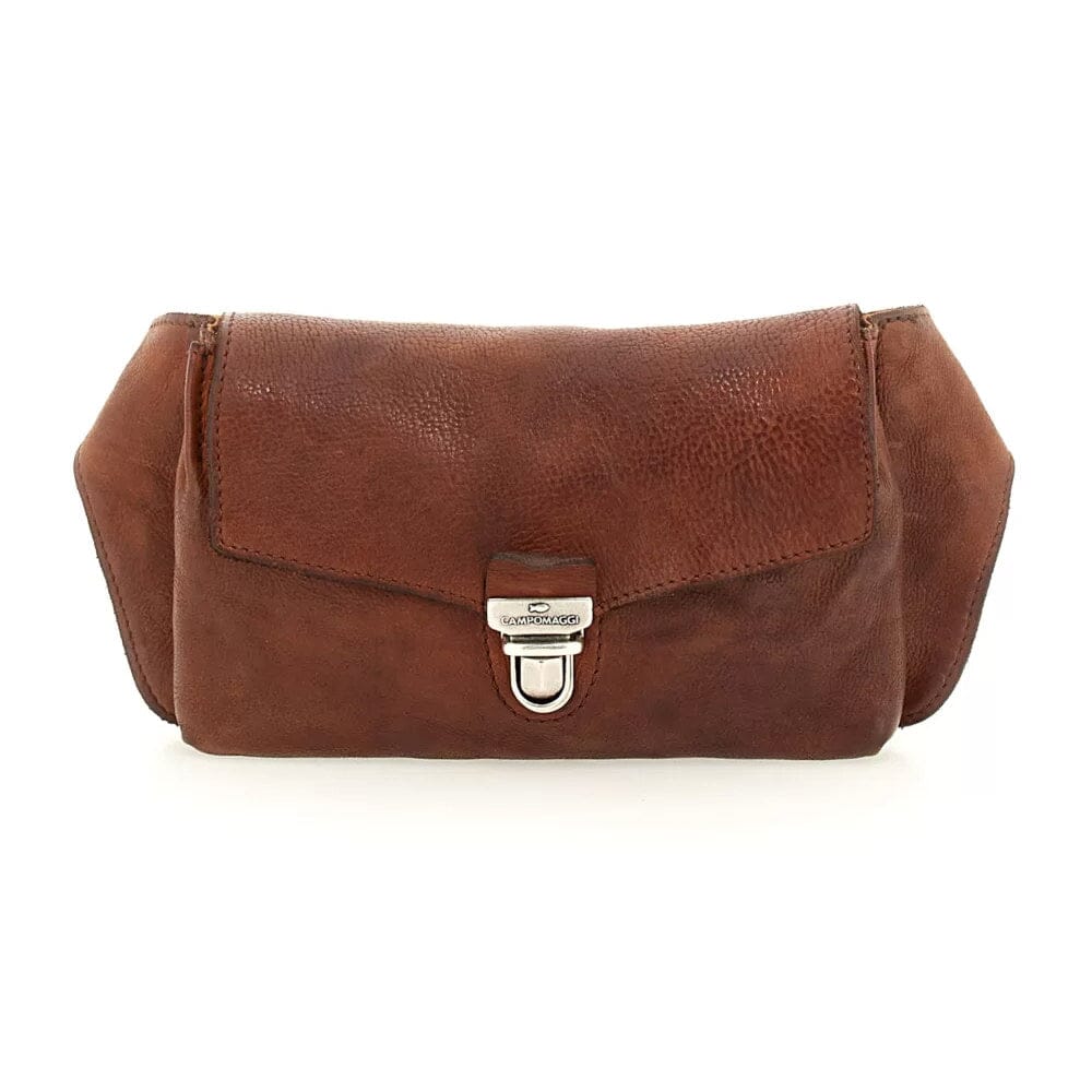 Campomaggi Arenite Leather Belt Bag Leather Bag Campomaggi Cognac