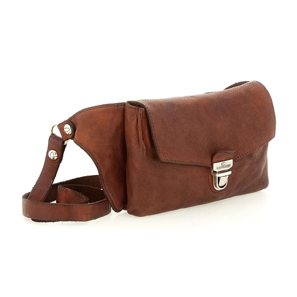 Campomaggi Arenite Leather Belt Bag Leather Bag Campomaggi