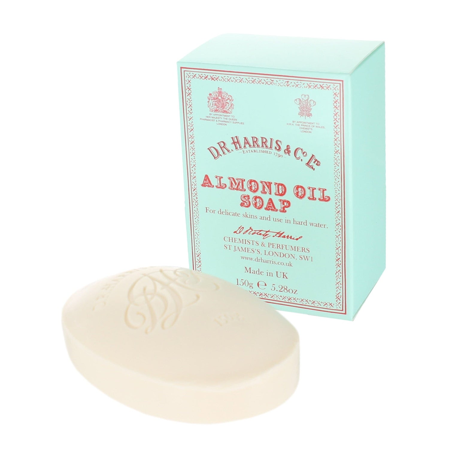 D.R. Harris Almond Oil Soap, Bath Size Body Soap D.R. Harris & Co