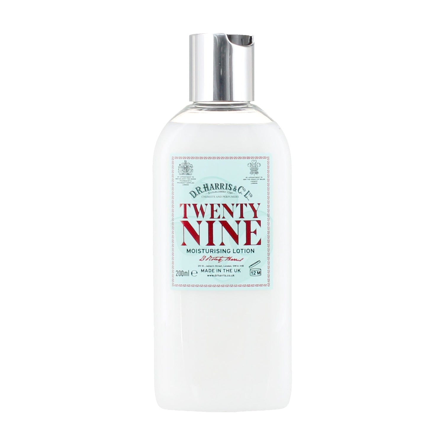 D.R. Harris Twenty Nine Body Lotion Men's Grooming Cream D.R. Harris & Co