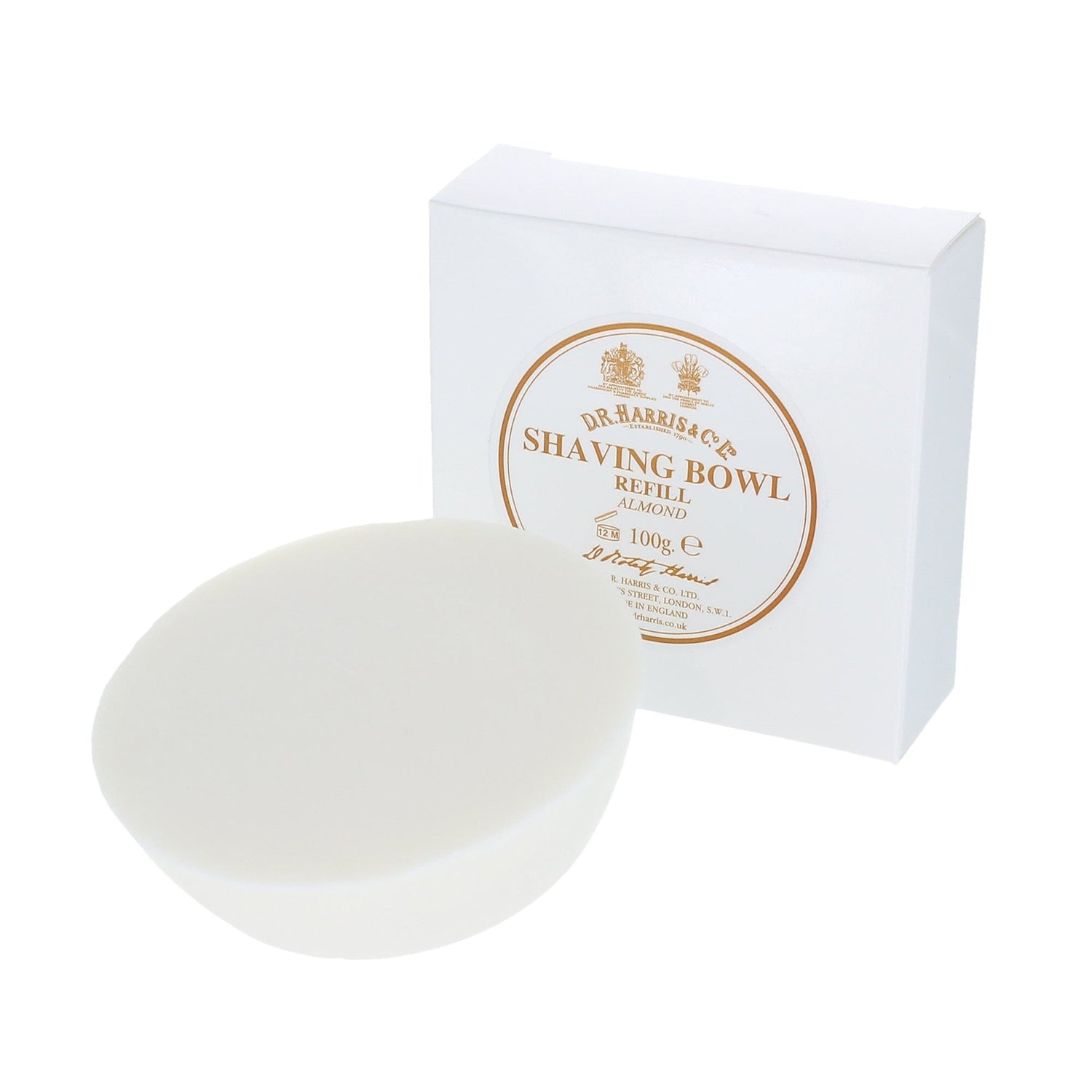 D.R. Harris Almond Shaving Soap Refill Shaving Soap D.R. Harris & Co