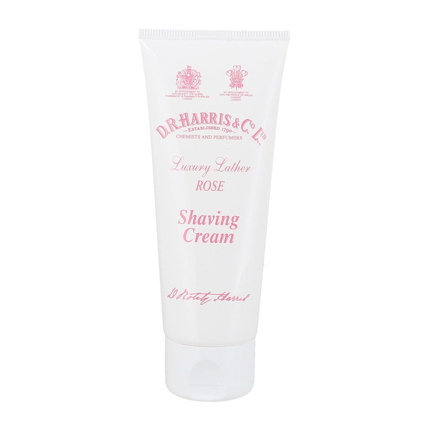 D.R. Harris Luxury Lather Rose Shaving Cream, Travel Tube Shaving Cream D.R. Harris & Co