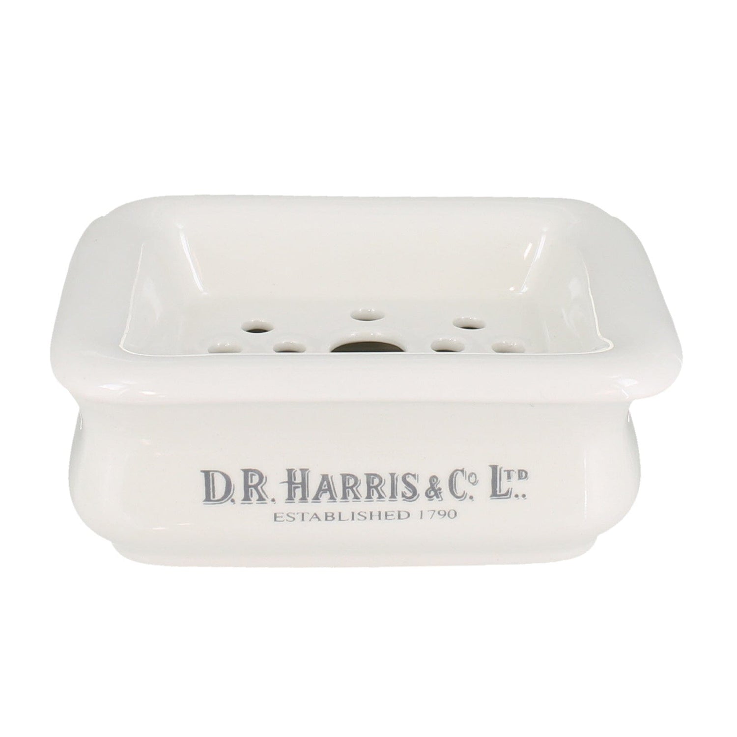 D.R. Harris Traditional Ceramic Soap Dish Bath Accessory D.R. Harris & Co
