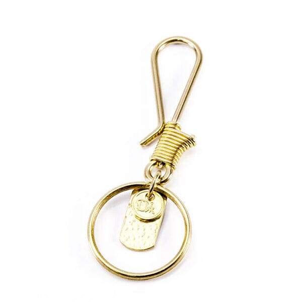 Diarge Hook Chasing Plate Keyring Keyring Diarge Gold