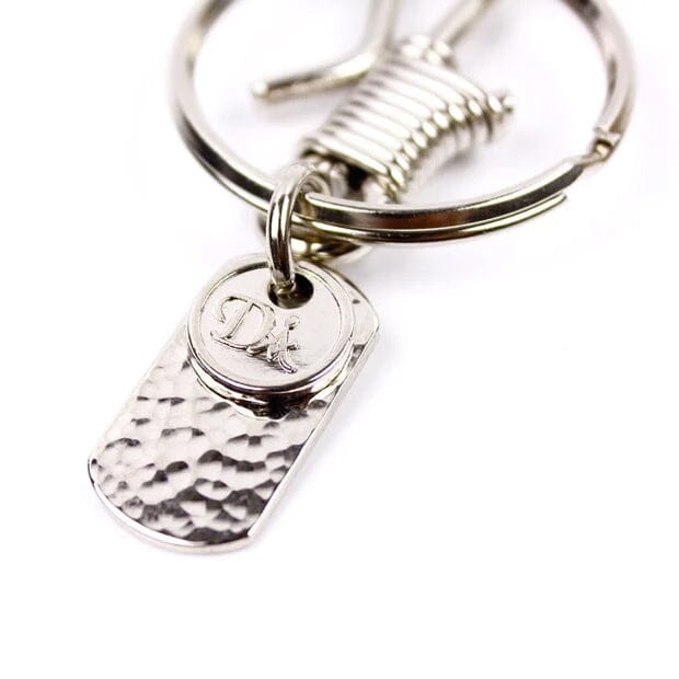 Diarge Hook Chasing Plate Keyring Keyring Diarge