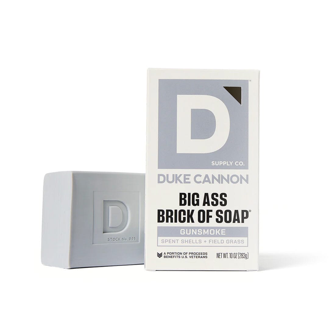 Duke Cannon Supply Co. Big Ass Brick of Soap, Gun Smoke Body Soap Duke Cannon Supply Co