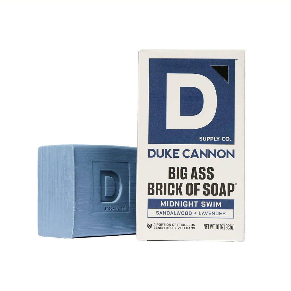 Duke Cannon Supply Co. Big Ass Brick of Soap, Midnight Swim Body Soap Duke Cannon Supply Co