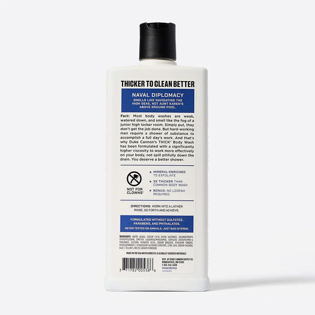 Duke Cannon Supply Co. Thick Body Wash Men's Body Wash Duke Cannon Supply Co