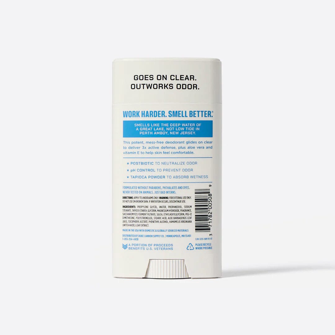 Duke Cannon Supply Co. Air Active Deodorant, Aluminum Free Deodorant Stick Duke Cannon Supply Co