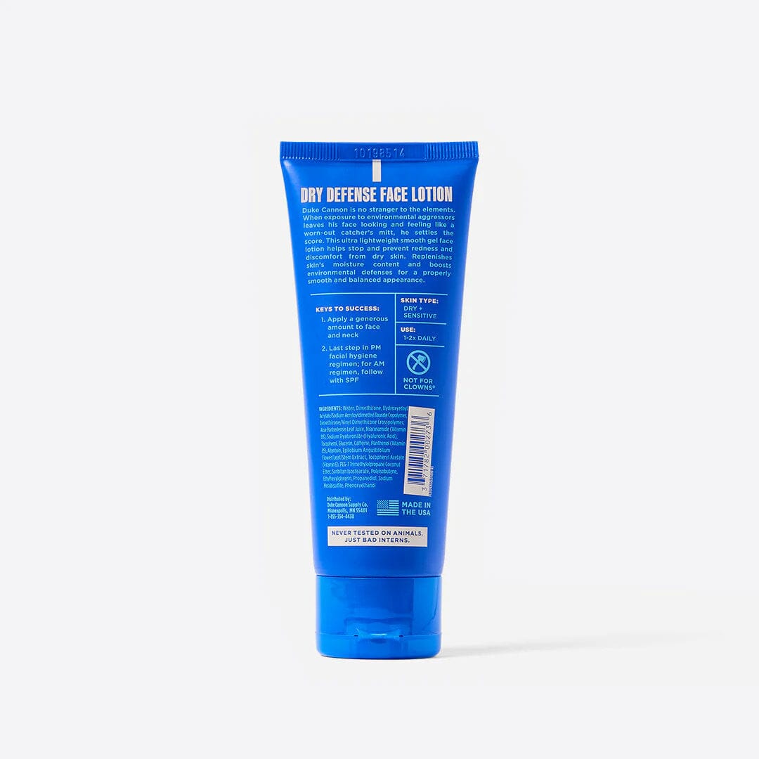 Duke Cannon Supply Co. Dry Defense Face Lotion Face Cream Duke Cannon Supply Co