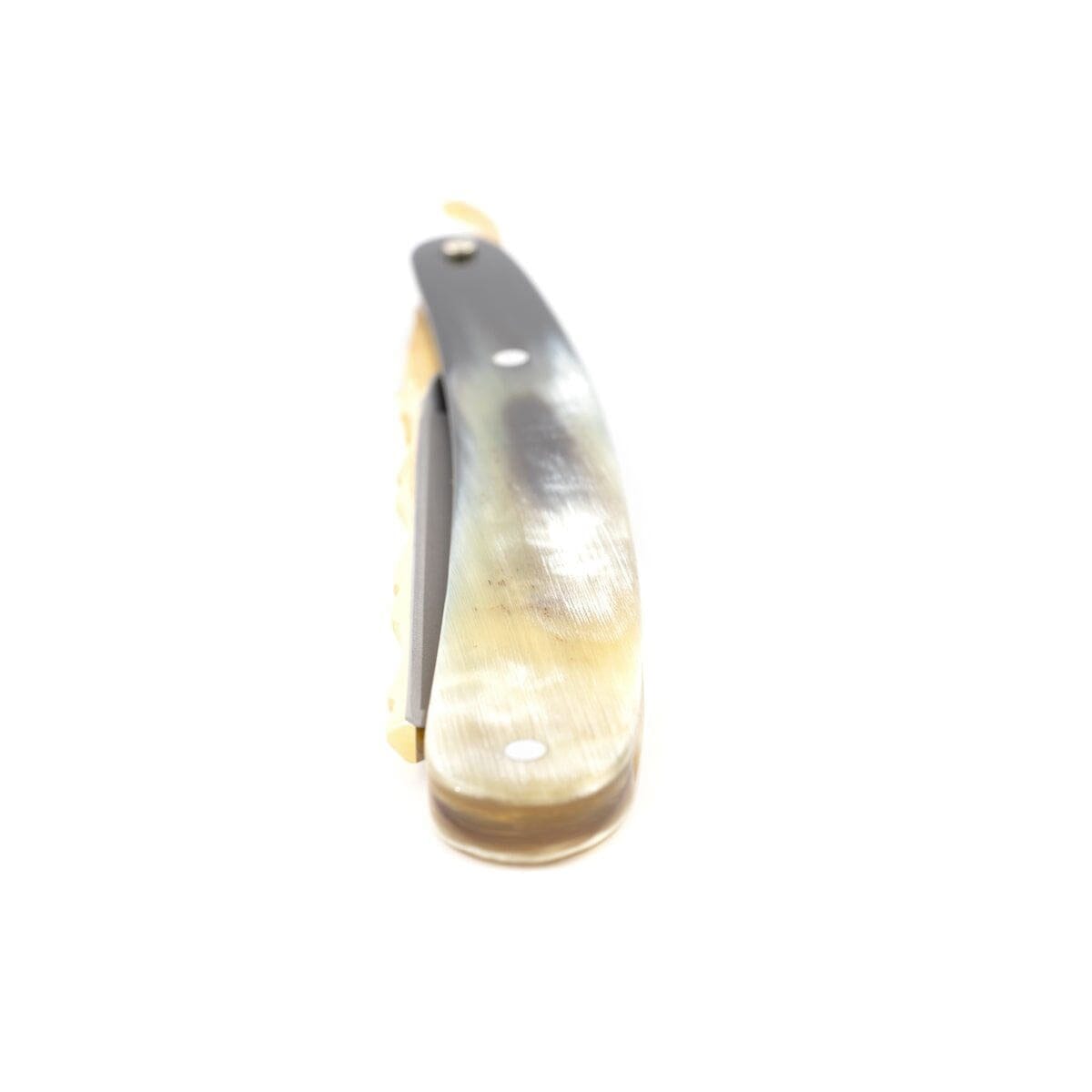 DOVO “Bergischer Löwe” Spanish Point Straight Razor 5/8”, Horn Scales Straight Razor DOVO