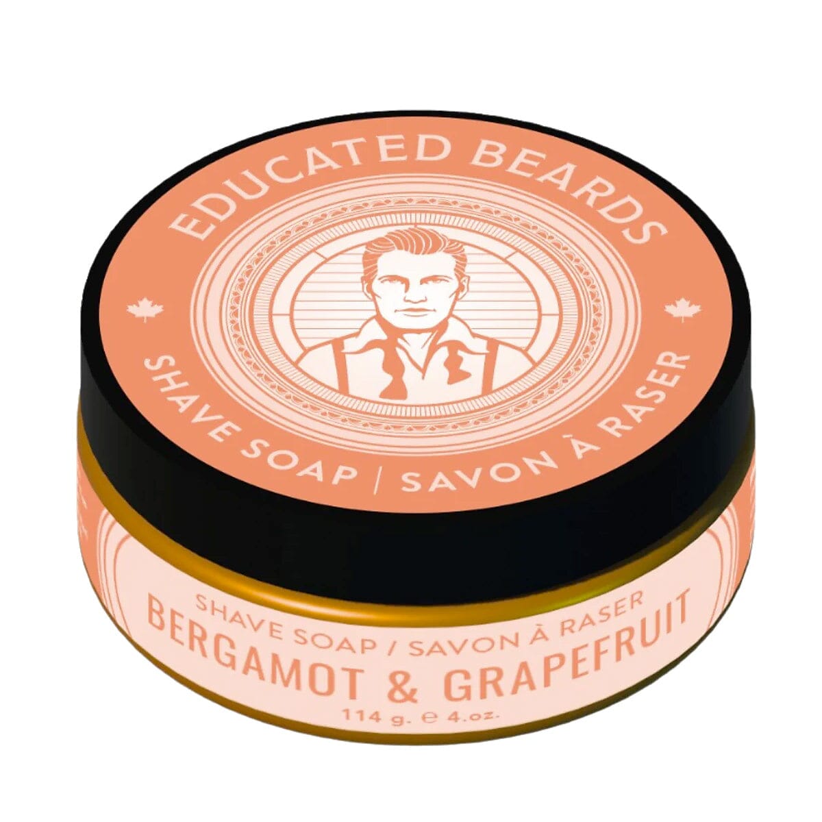 Educated Beards Shave Soap Shaving Soap Educated Beards Bergamot & Grapefruit