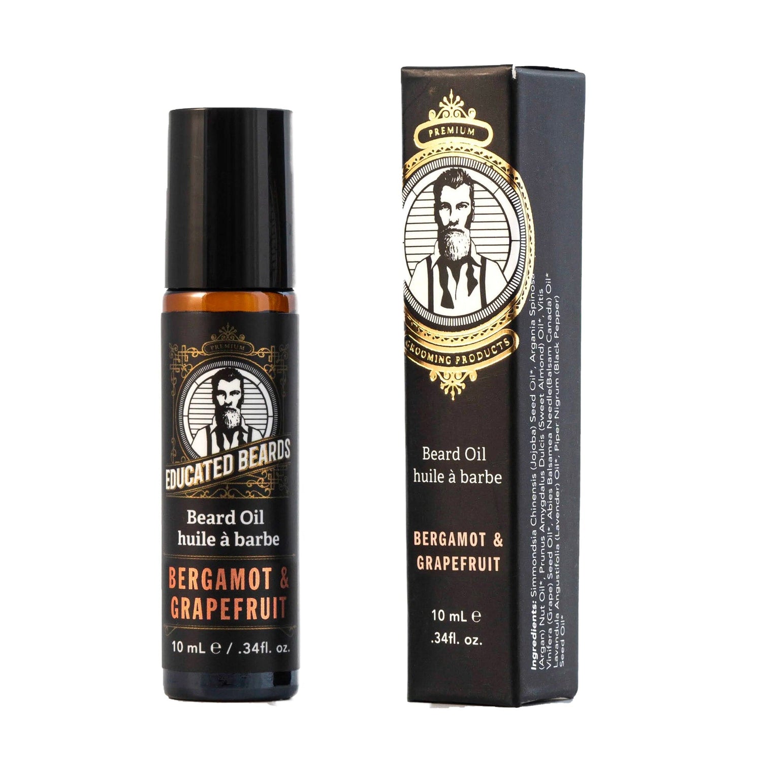 Educated Beards Beard Oil Beard Oil Educated Beards Bergamot & Grapefruit