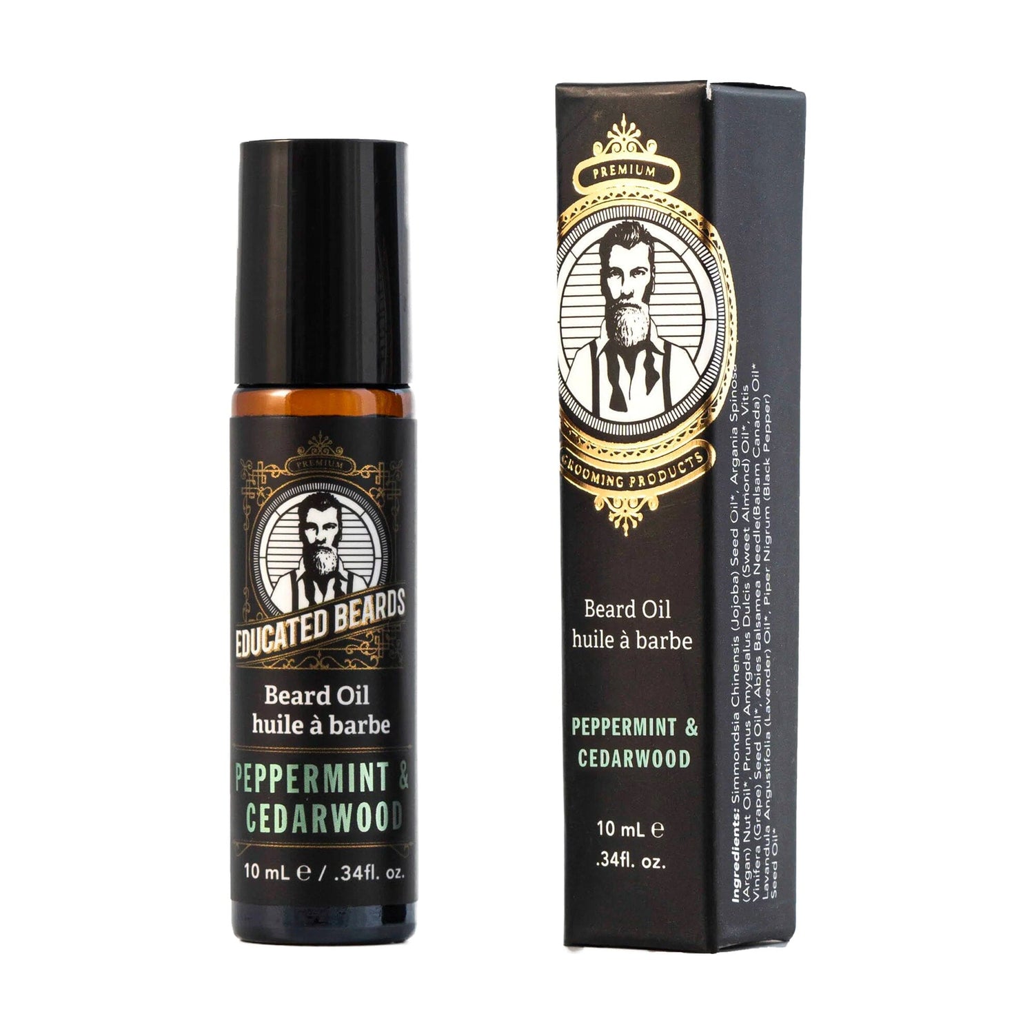Educated Beards Beard Oil Beard Oil Educated Beards Peppermint & Cedarwood