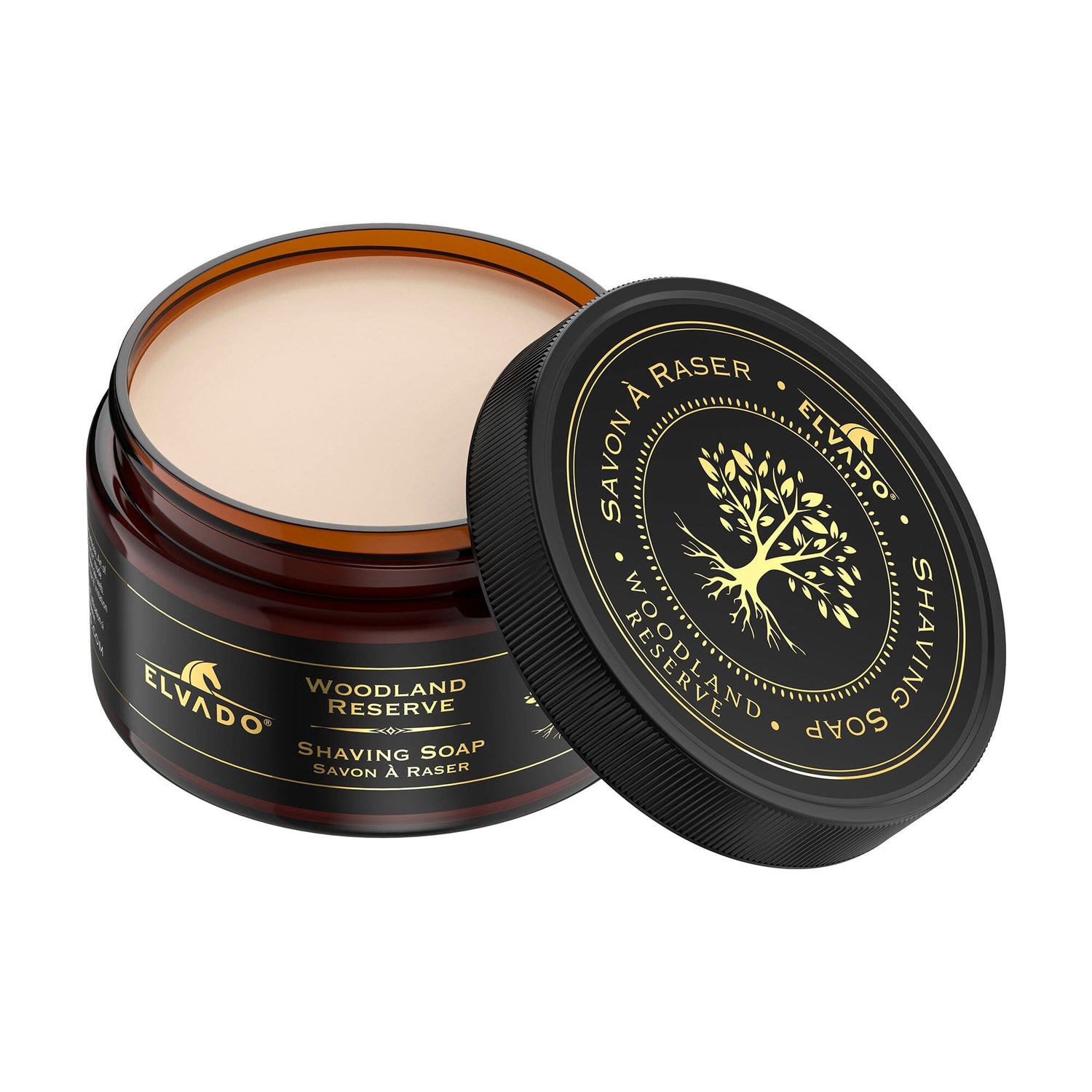 Elvado Woodland Reserve Shaving Soap Shaving Cream Elvado