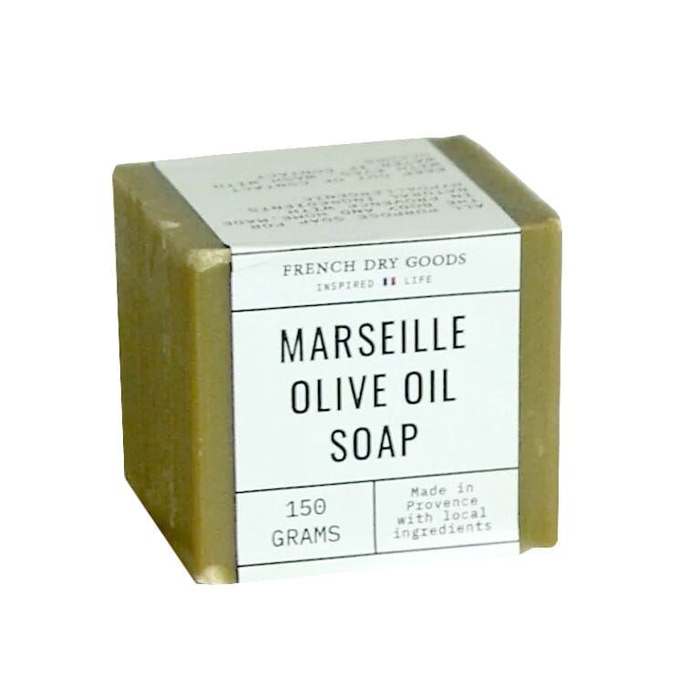 French Dry Goods Genuine Marseille Olive Oil Soap Cube Specialty Soap French