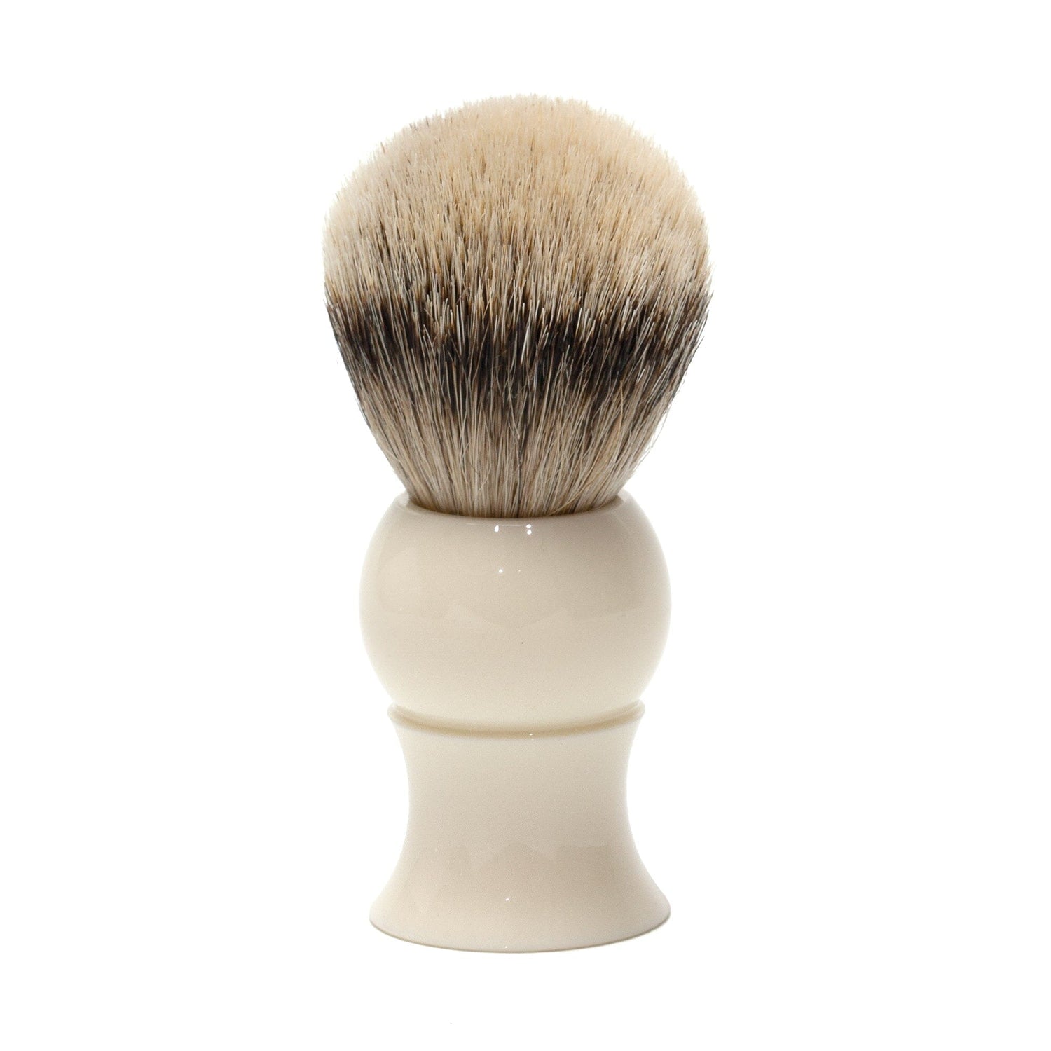 Fendrihan Classic Silvertip Shaving Brush Badger Bristles Shaving Brush Fendrihan Faux Ivory