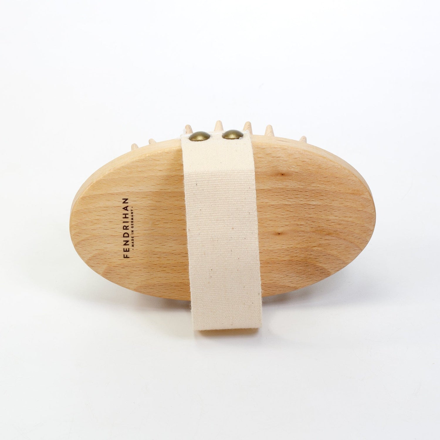 Fendrihan Masage Brush with Wooden Knobs, Made in Germany Bath Brush Fendrihan