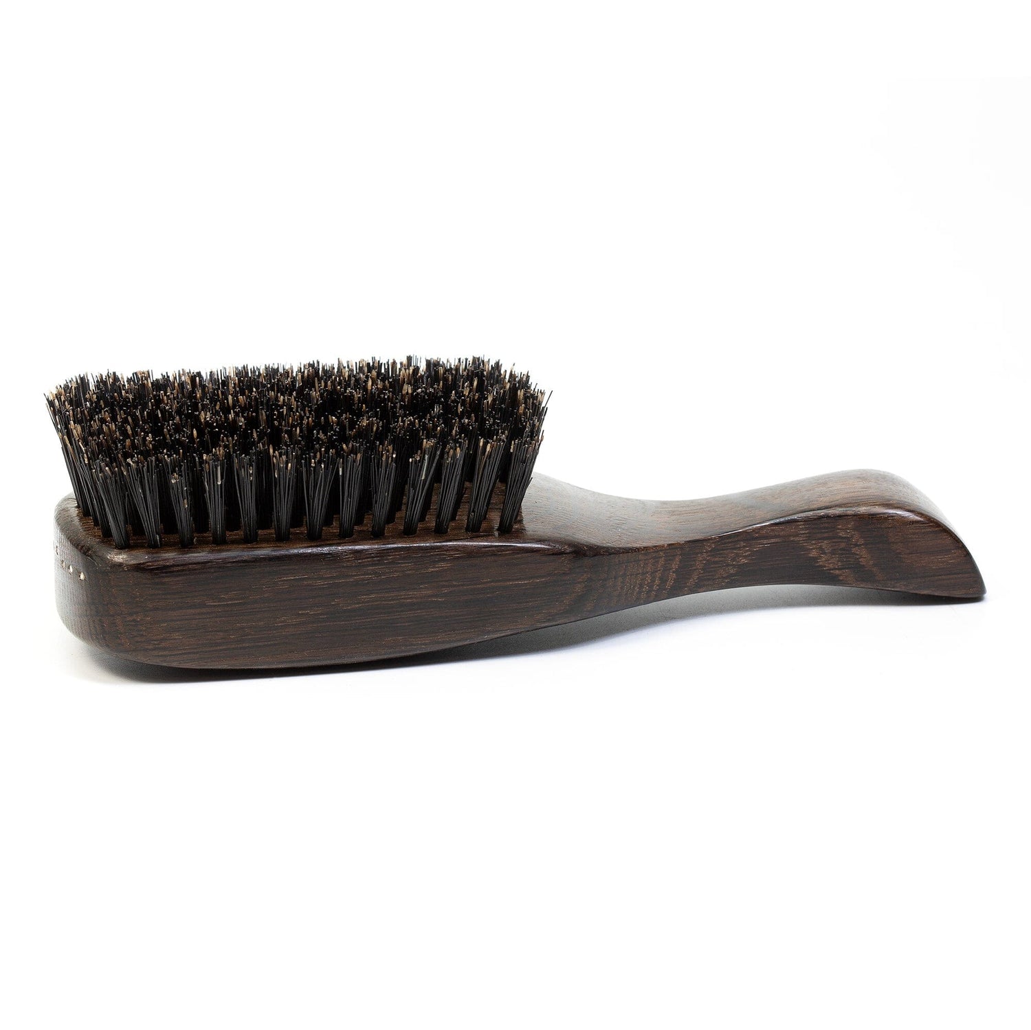 Fendrihan Exclusive Handmade Smoked Oak and Calcutta Boar Bristle Brush, Made in Germany Fendrihan