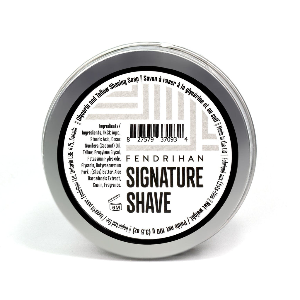 Fendrihan Signature Shave Glycerin and Tallow Shaving Soap Shaving Soap Fendrihan 