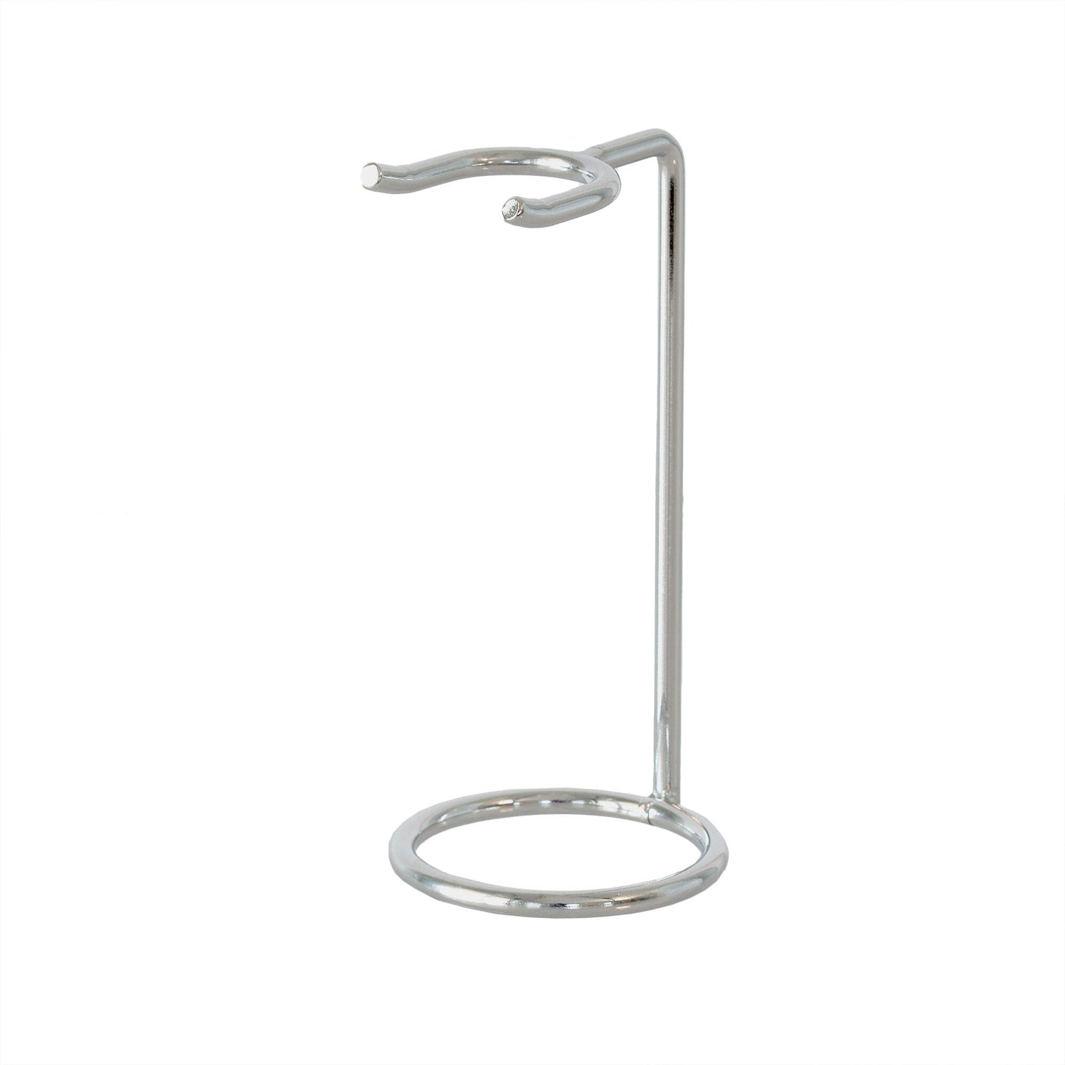 Fendrihan Long Shaving Brush Drip Stand, Metallic-Chrome Plated Shaving Brushes Fendrihan