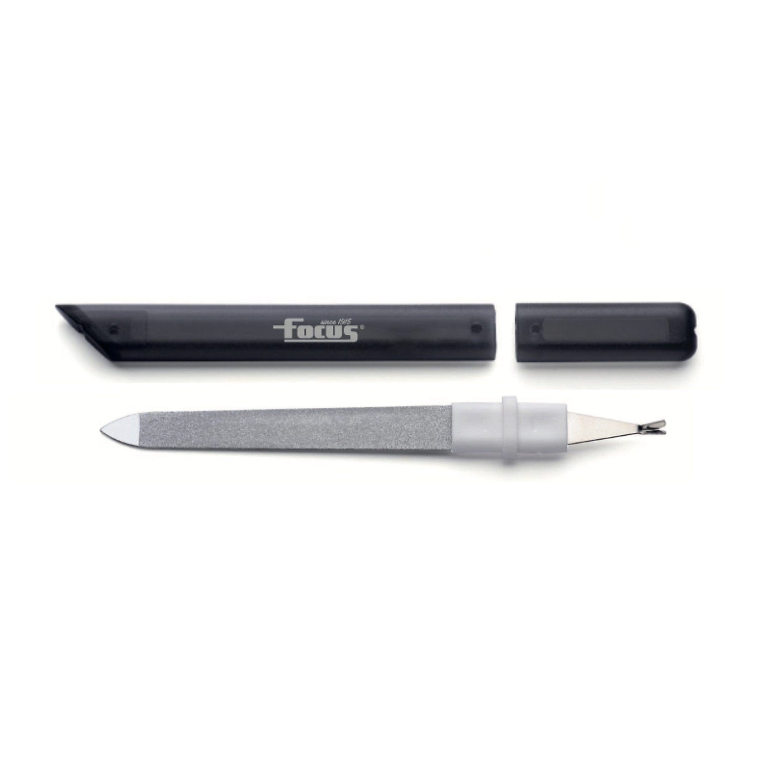 Focus 2-in-1 Cuticle Remover and Nail File Cuticle Clipper Focus