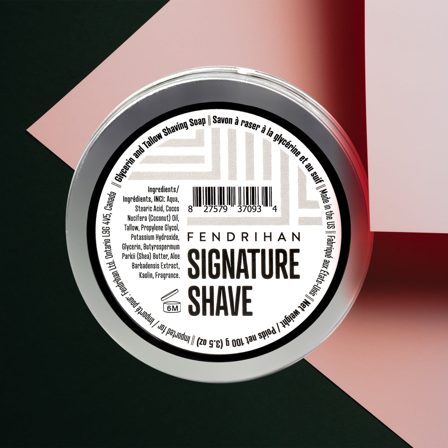 Fendrihan Signature Shave Glycerin and Tallow Shaving Soap Shaving Soap Fendrihan