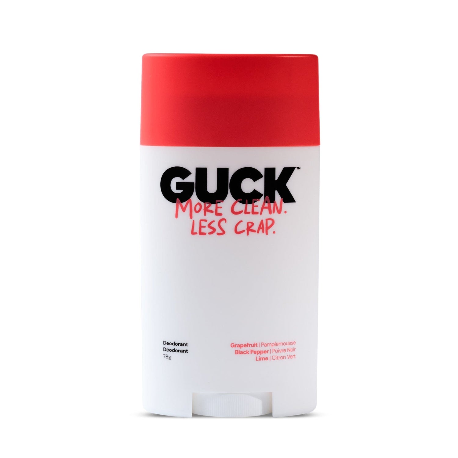 GUCK Deodorant Deodorant GUCK Grapefruit, Black Pepper, Lime