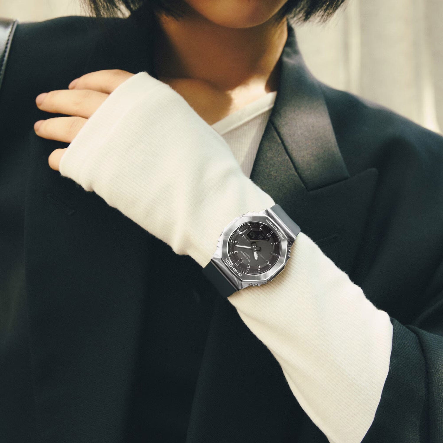 CASIO G-Shock GM-S2110-1A1 Women's Analog-Digital Watch Watch Casio