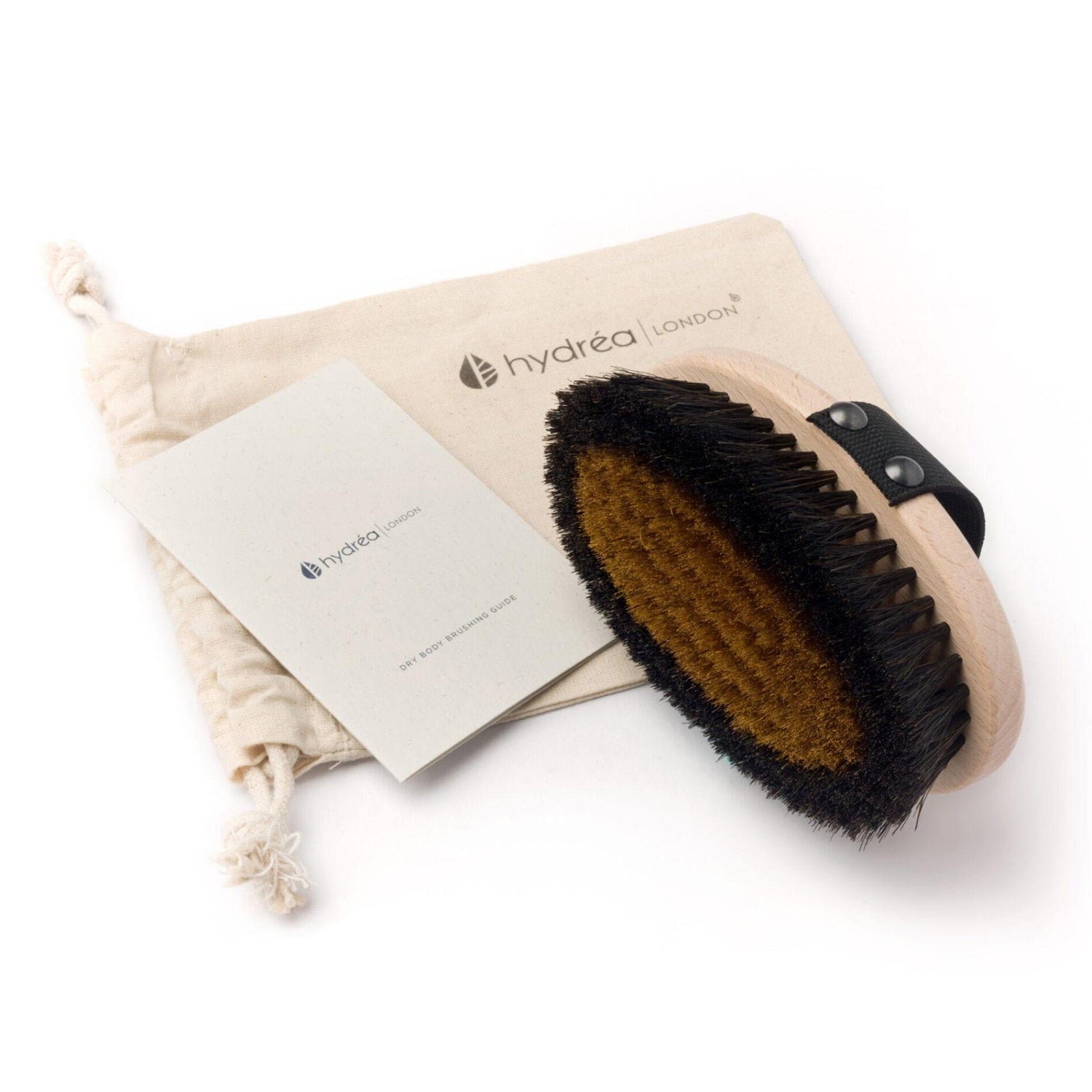 Hydrea London Iconic Dry Body Brush Copper Glow Body Brush The Natural Sea Sponge Co