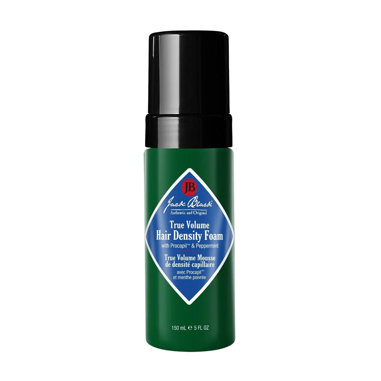 Jack Black True Thickening Hair Density Foam with Procapil™ & Peppermint Hair Lotion Jack Black