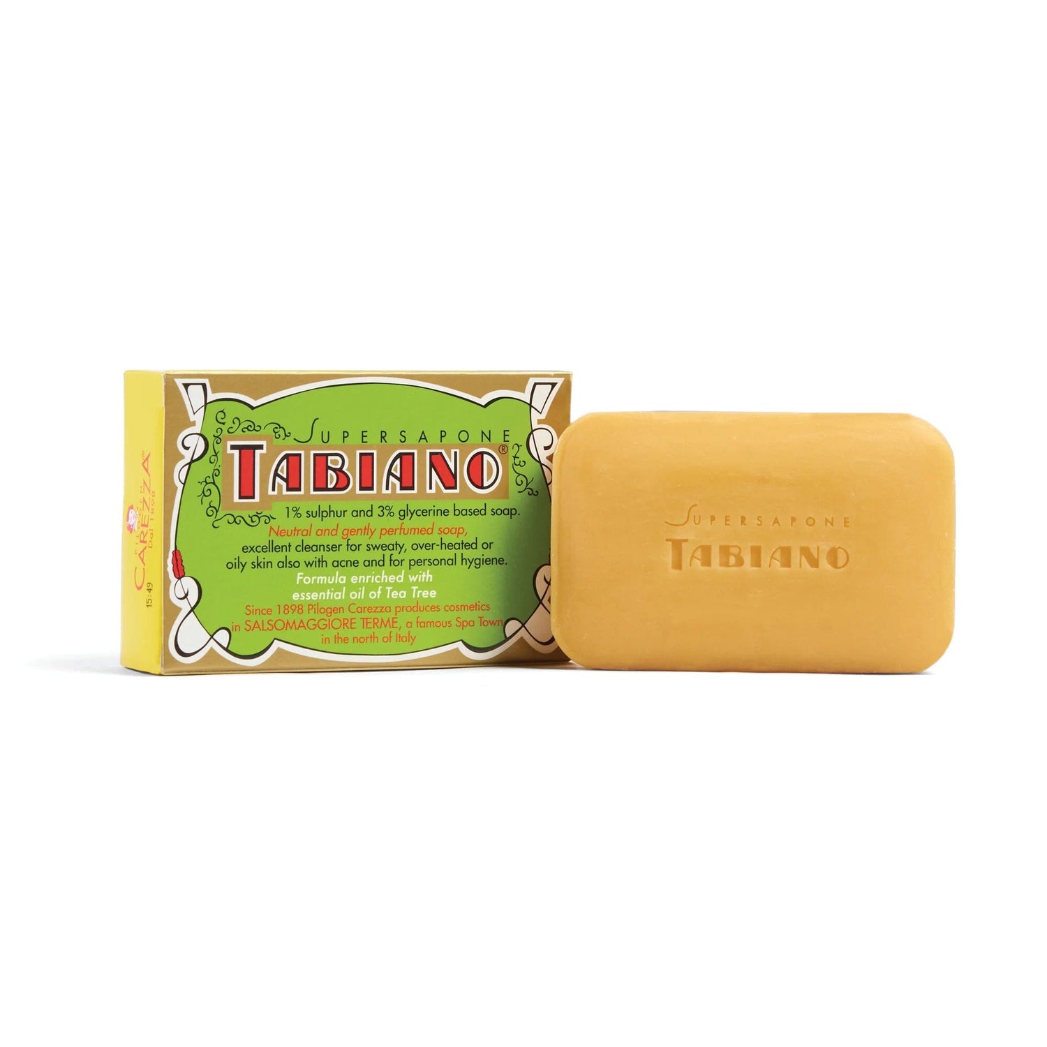 Tabiano Bar Soap with Tea Tree & Sulfur Soap Bar KALA