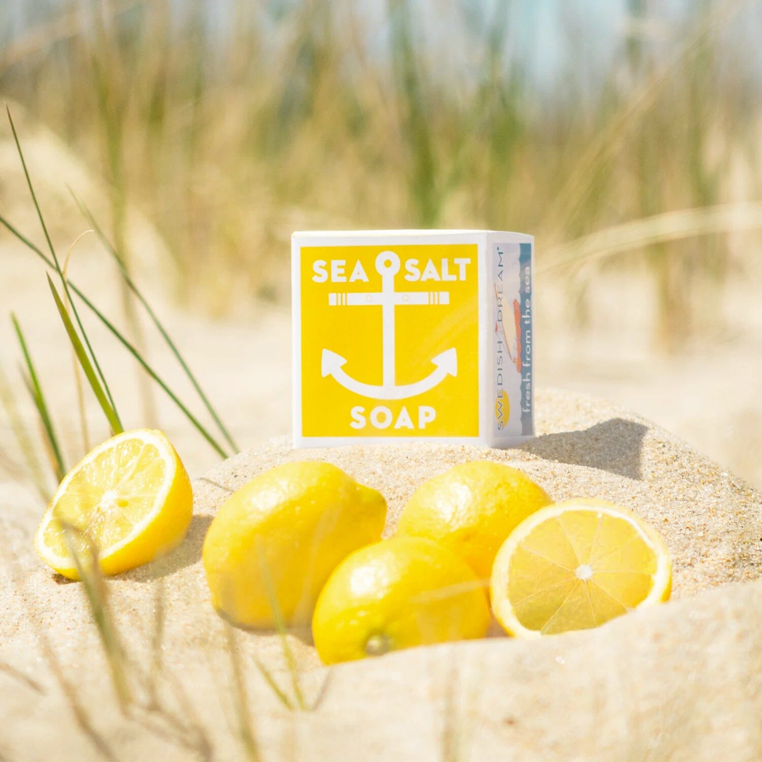 Swedish Dream Limited Edition Sea Salt Summer Lemon Soap Body Soap Swedish Dream