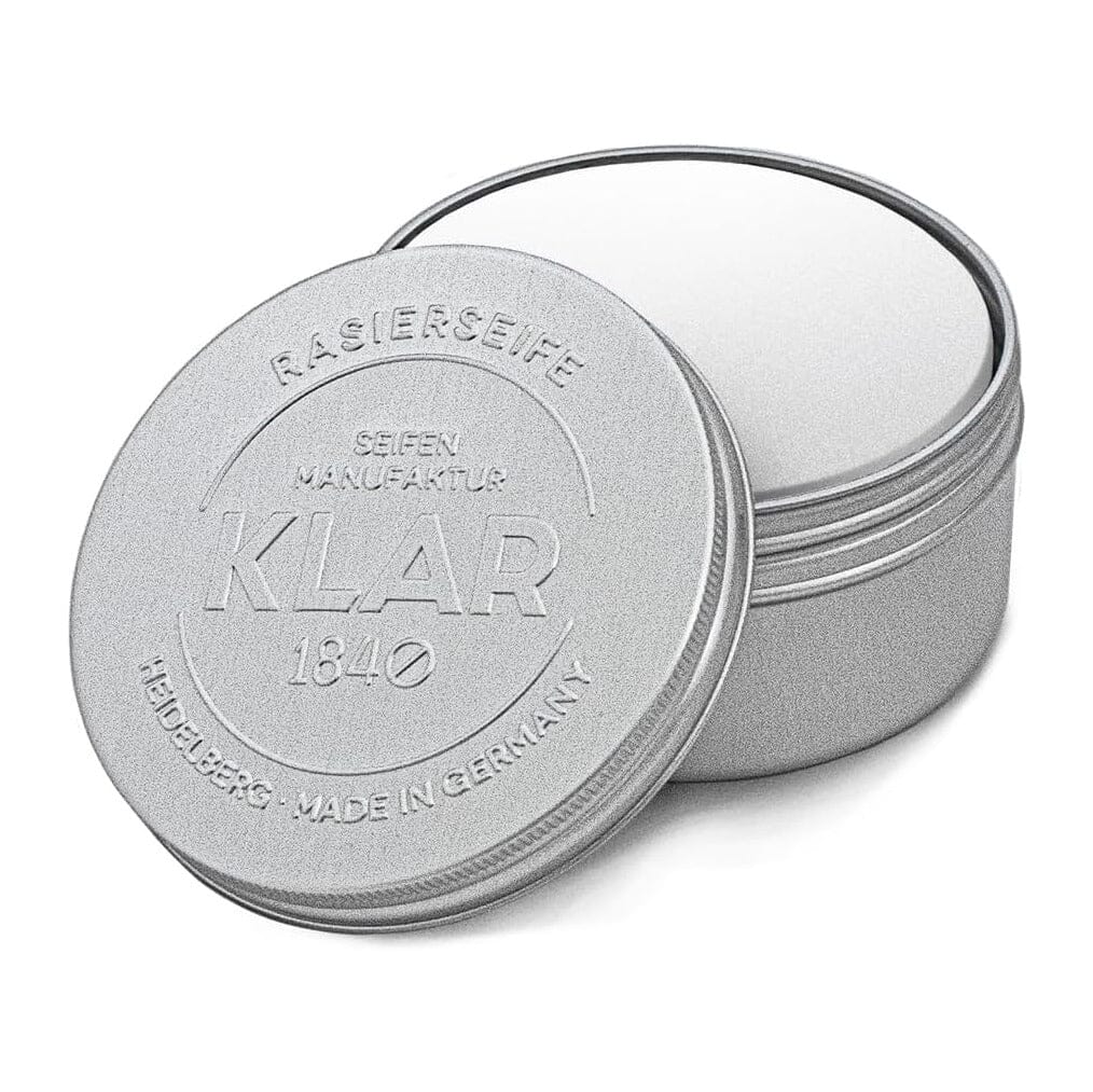 Klar's Shaving Soap in Tin, Sandalwood Shaving Soap Klar Seifen