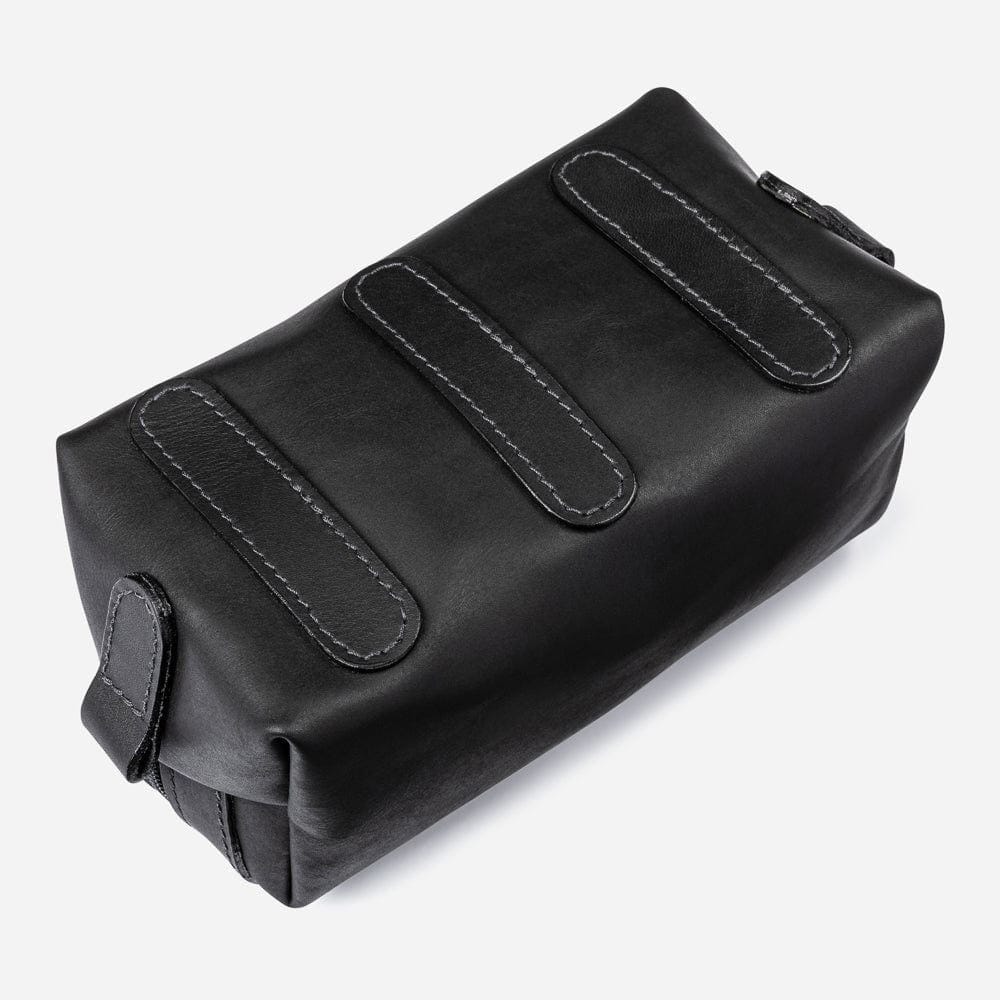 monte & coe Leather Travel Kit Toiletry Bag monte & coe