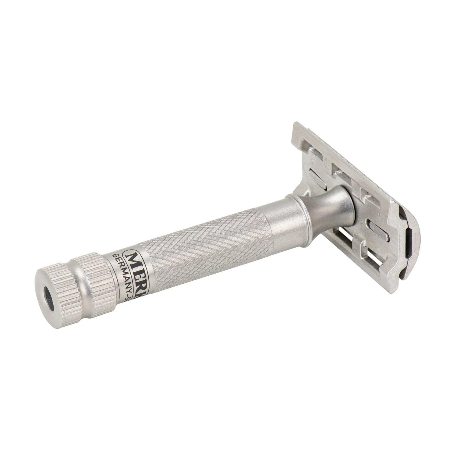Merkur 34 HD INOX Stainless Steel Safety Razor, Satin Finish Double Edge Safety Razor Merkur
