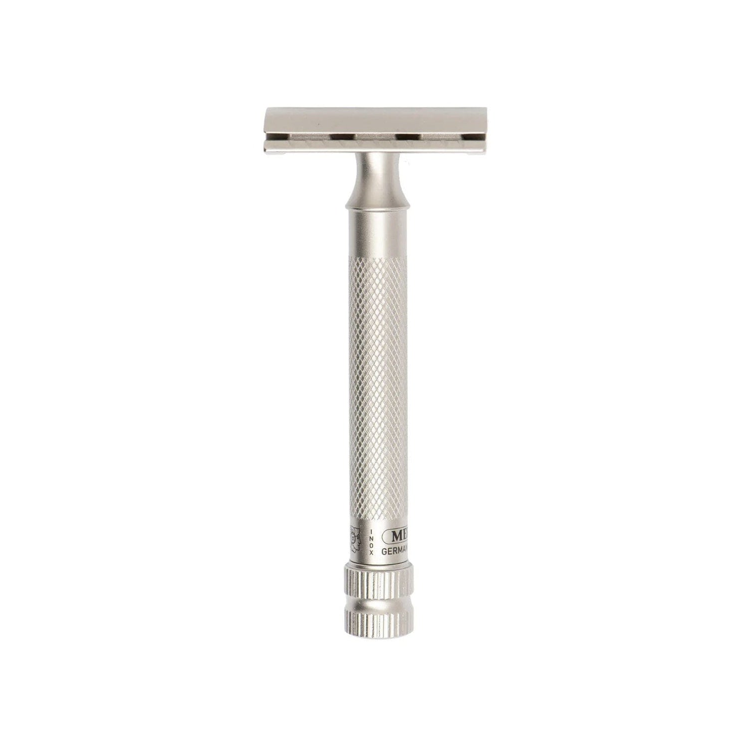 Merkur 34 INOX XL Double Edge Safety Razor, Satin Finish Safety Razor Merkur