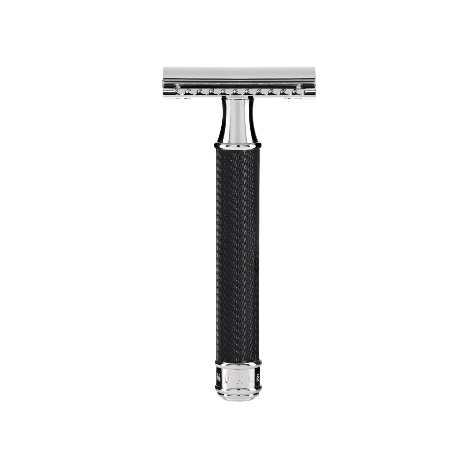 Muhle R89 Double-Edge Classic Safety Razor, Black Handle Safety Razor Muhle