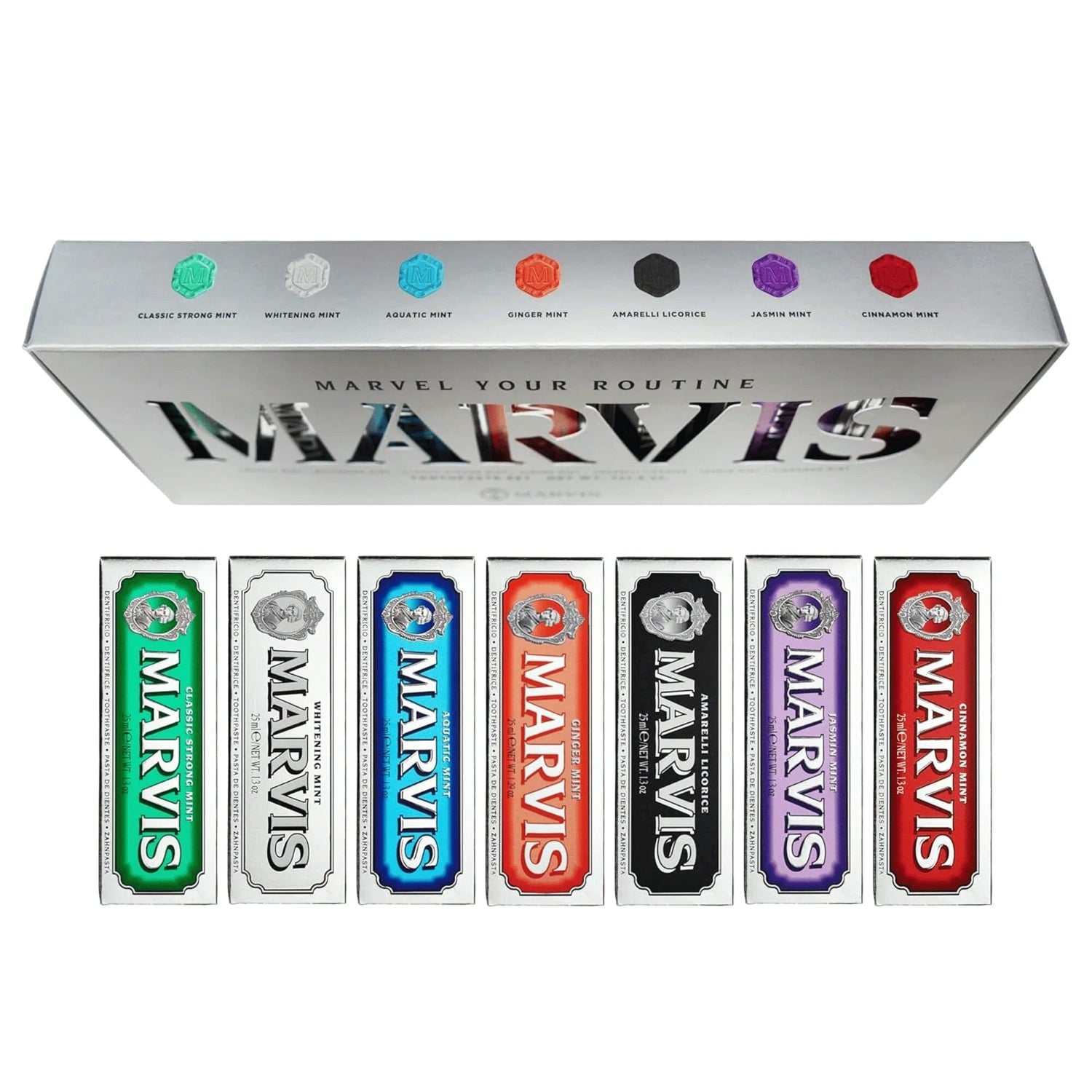 Marvis 'Marvel Your Routine' Toothpaste Set Toothpaste Marvis