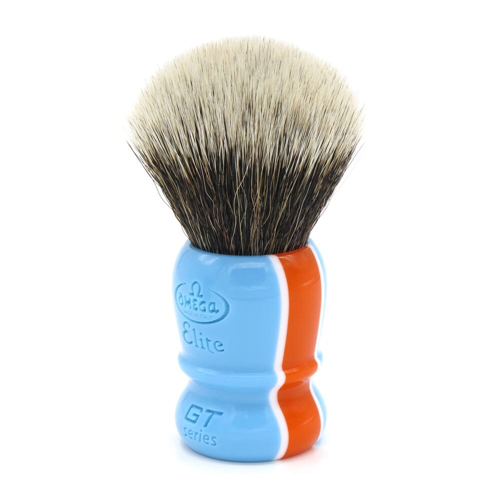 Omega MB1917 Elite Fiber Shaving Brush, GT Series Shaving Brush Omega