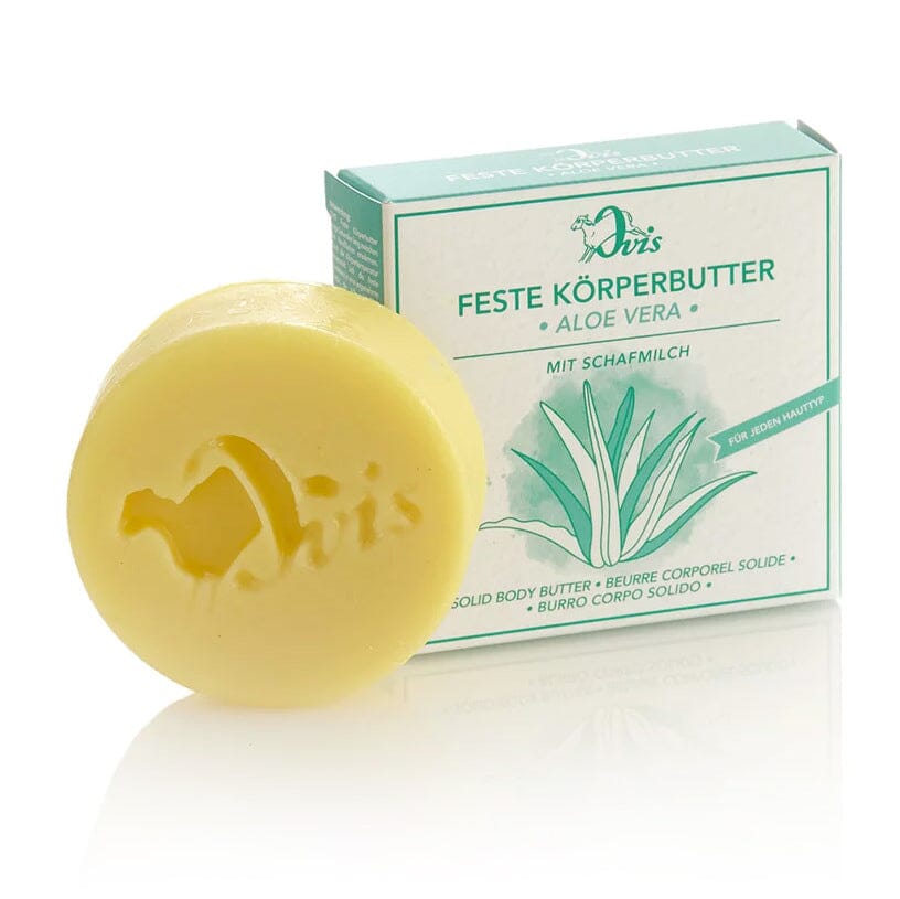 Ovis Solid Body Butter, Aloe Vera Lotion & Moisturizer Ovis