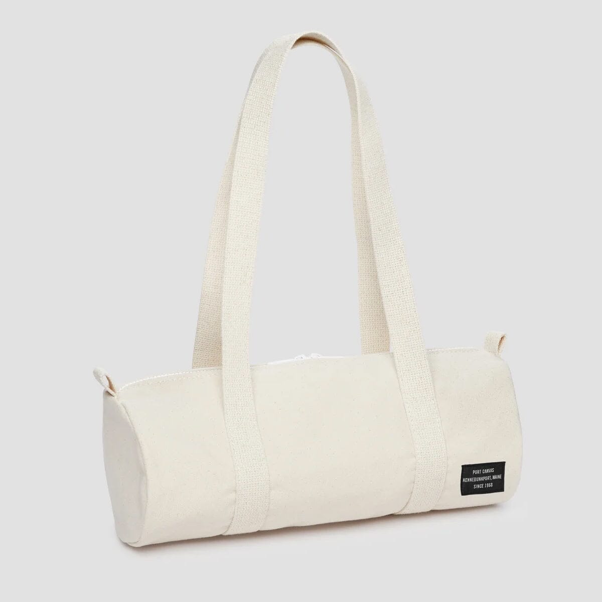 Port Canvas Duffy Mini Duffle Bag Travel Bag Port Canvas Natural